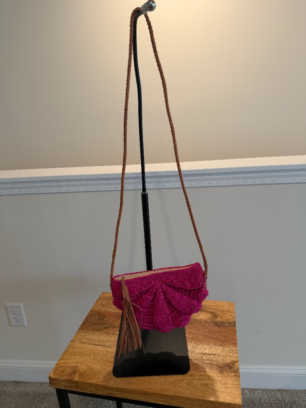 Mar Y Sol, Zoe Crossbody - Fuchsia Pink